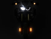 Denali Indicators - Daylight Running Light DRL Visibility Lighting Kit with Fender Mount - White or Amber (Pair)